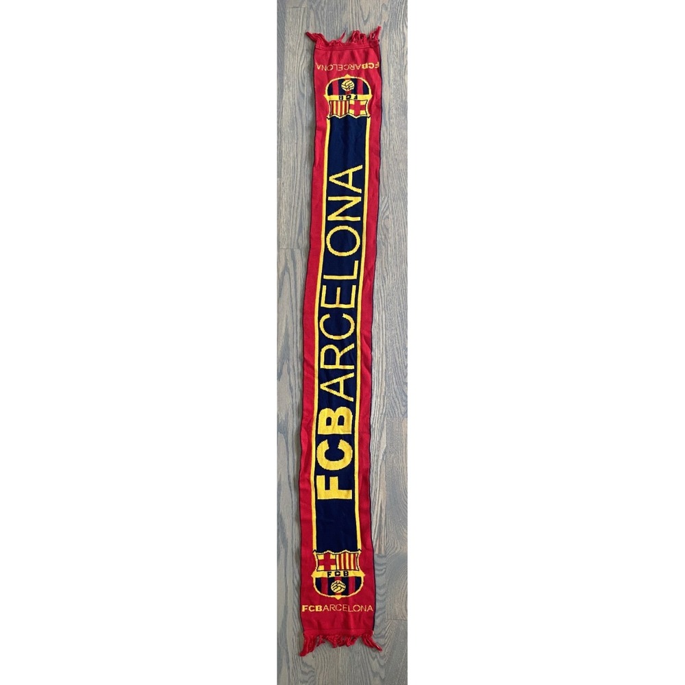 FC Barcelona Spain Scarf Soccer Football